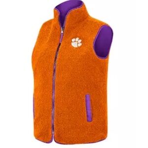 Clemson Colosseum 30th Anniversary Reversible(Orange/Purple) Stadium Vest M